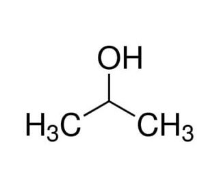 2-Propanol (CAS 67-63-0) - chemical structure image