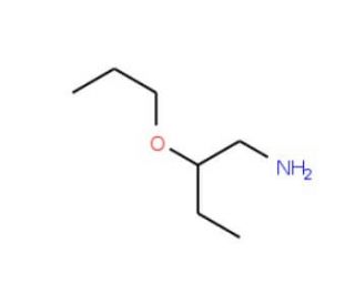 2-Propoxy-1-butanamine - chemical structure image