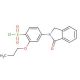 2-Propoxy-4-(N-phthalimidinyl)benzenesulfonyl chloride (CAS 277758-55-1) - chemical structure image