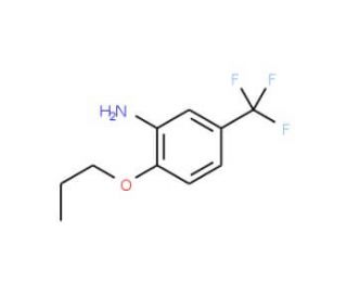 2-Propoxy-5-(trifluoromethyl)phenylamine - chemical structure image