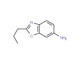 2-Propyl-1,3-benzoxazol-6-amine - chemical structure image
