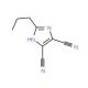 2-Propyl-1H-imidazole-4,5-dicarbonitrile (CAS 51802-42-7) - chemical structure image