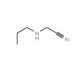 2-(propylamino)acetonitrile - chemical structure image