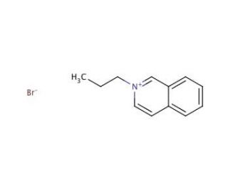 2-Propylisoquinolinium bromide (CAS 86377-01-7) - chemical structure image
