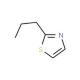 2-Propylthiazole (CAS 17626-75-4) - chemical structure image