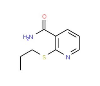 2-(propylthio)nicotinamide (CAS 175135-26-9) - chemical structure image