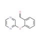 2-(pyrazin-2-yloxy)benzaldehyde - chemical structure image