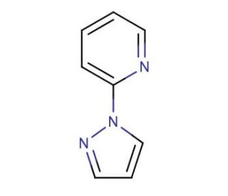 2-Pyrazol-1-yl-pyridine (CAS 25700-11-2) - chemical structure image