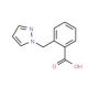 2-Pyrazol-1-ylmethyl-benzoic acid - chemical structure image
