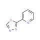 2-(pyridin-2-yl)-1,3,4-oxadiazole - chemical structure image