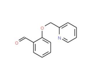 2-(pyridin-2-ylmethoxy)benzaldehyde (CAS 54402-61-8) - chemical structure image