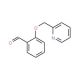 2-(pyridin-2-ylmethoxy)benzaldehyde (CAS 54402-61-8) - chemical structure image