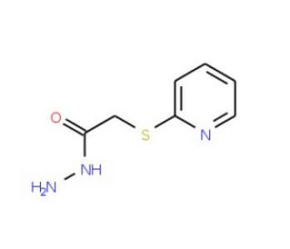 2-(Pyridin-2-ylthio)acetohydrazide - chemical structure image