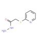 2-(Pyridin-2-ylthio)acetohydrazide - chemical structure image