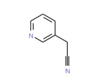 2-(pyridin-3-yl)acetonitrile (CAS 6443-85-2) - chemical structure image
