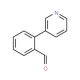 2-(Pyridin-3-yl)benzaldehyde (CAS 176690-44-1) - chemical structure image
