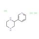 2-(Pyridin-3-yl)piperazine trihydrochloride - chemical structure image