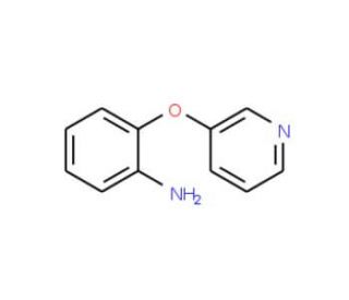 2-(Pyridin-3-yloxy)-phenylamine (CAS 76167-49-2) - chemical structure image