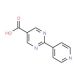 2-(Pyridin-4-yl)pyrimidine-5-carboxylic acid (CAS 259807-47-1) - chemical structure image