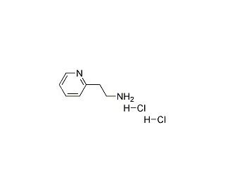 2-Pyridylethylamine dihydrochloride (CAS 3343-39-3) - chemical structure image