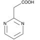 2-Pyrimidine Acetic Acid (CAS 66621-73-6) - chemical structure image
