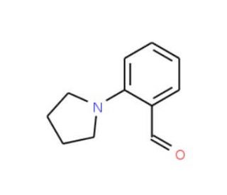 2-(Pyrrolidin-1-yl)benzaldehyde (CAS 58028-74-3) - chemical structure image
