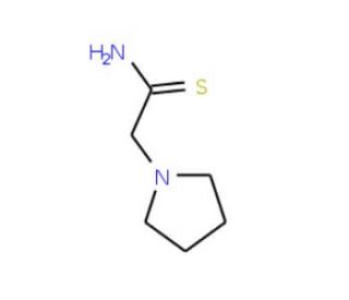 2-(pyrrolidin-1-yl)ethanethioamide - chemical structure image