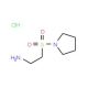 2-(Pyrrolidine-1-sulfonyl)-ethylamine hydrochloride - chemical structure image
