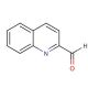 2-Quinolinecarboxaldehyde (CAS 5470-96-2) - chemical structure image