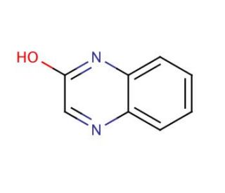 2-Quinoxalinol (CAS 1196-57-2) - chemical structure image