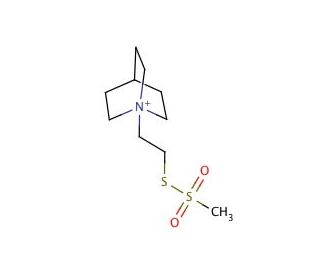 2-(Quinuclidinium)ethyl Methanethiosulfonate, Bromide - chemical structure image