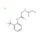 2-(sec-butylamino)-N-[2-(trifluoromethyl)phenyl]acetamide hydrochloride - chemical structure image