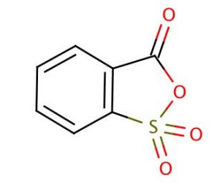 2-Sulfobenzoic acid cyclic anhydride (CAS 81-08-3) - chemical structure image