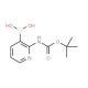2-(t-Butoxycarbonylamino)pyridine-3-boronic acid (CAS 863753-35-9) - chemical structure image