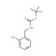 2-(tert-Butoxycarbonylaminomethyl)phenol (CAS 390427-07-3) - chemical structure image