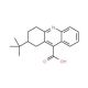 2-tert-Butyl-1,2,3,4-tetrahydro-acridine-9-carboxylic acid - chemical structure image