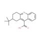 2-tert-butyl-1,2,3,4-tetrahydroacridine-9-carboxylic acid - chemical structure image