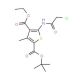 2-tert-butyl 4-ethyl 5-(2-chloroacetamido)-3-methylthiophene-2,4-dicarboxylate - chemical structure image