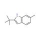2-tert-Butyl-6-methyl-1H-indole (CAS 13275-31-5) - chemical structure image