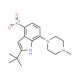 2-tert-Butyl-7-(1-methylpiperazin-4-yl)-4-nitroindole - chemical structure image