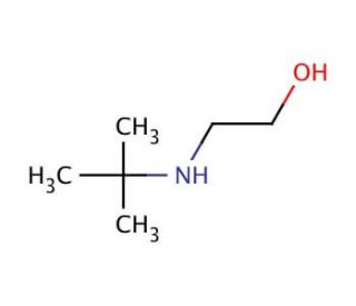 2-(tert-Butylamino)ethanol (CAS 4620-70-6) - chemical structure image