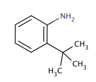 2-tert-Butylaniline (CAS 6310-21-0) - chemical structure image