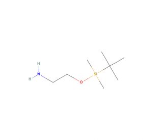 2-(tert-Butyldimethylsilyloxy)ethylamine (CAS 101711-55-1) - chemical structure image