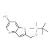 2-((tert-Butyldimethylsilyloxy)methyl)-furo[3,2-b]pyridin-6-ol (CAS 1171920-47-0) - chemical structure image