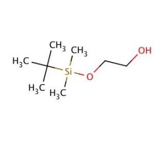 2-tert-Butyldimethylsilyloxyethanol (CAS 102229-10-7) - chemical structure image