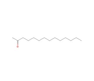 2-Tetradecanone (CAS 2345-27-9) - chemical structure image