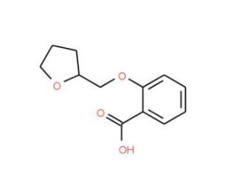 2-(Tetrahydro-furan-2-ylmethoxy)-benzoic acid - chemical structure image