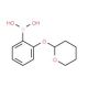 2-(Tetrahydropyran-2-yloxy)phenylboronic acid (CAS 502159-01-5) - chemical structure image