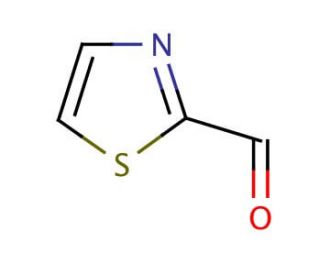 2-Thiazolecarboxaldehyde (CAS 10200-59-6) - chemical structure image