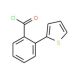 2-(Thien-2-yl)benzoyl chloride (CAS 97677-81-1) - chemical structure image